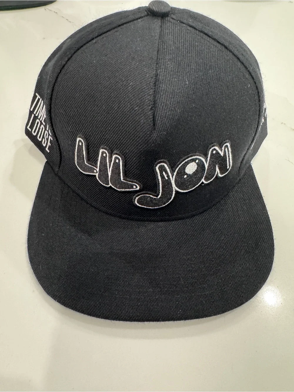 Lil Jon Black Snapback Cap - Men’s Accessory